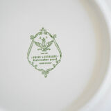 English style plate green décor