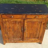 old Parisian pine sideboard
