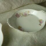 Fire-fired porcelain egg dishes