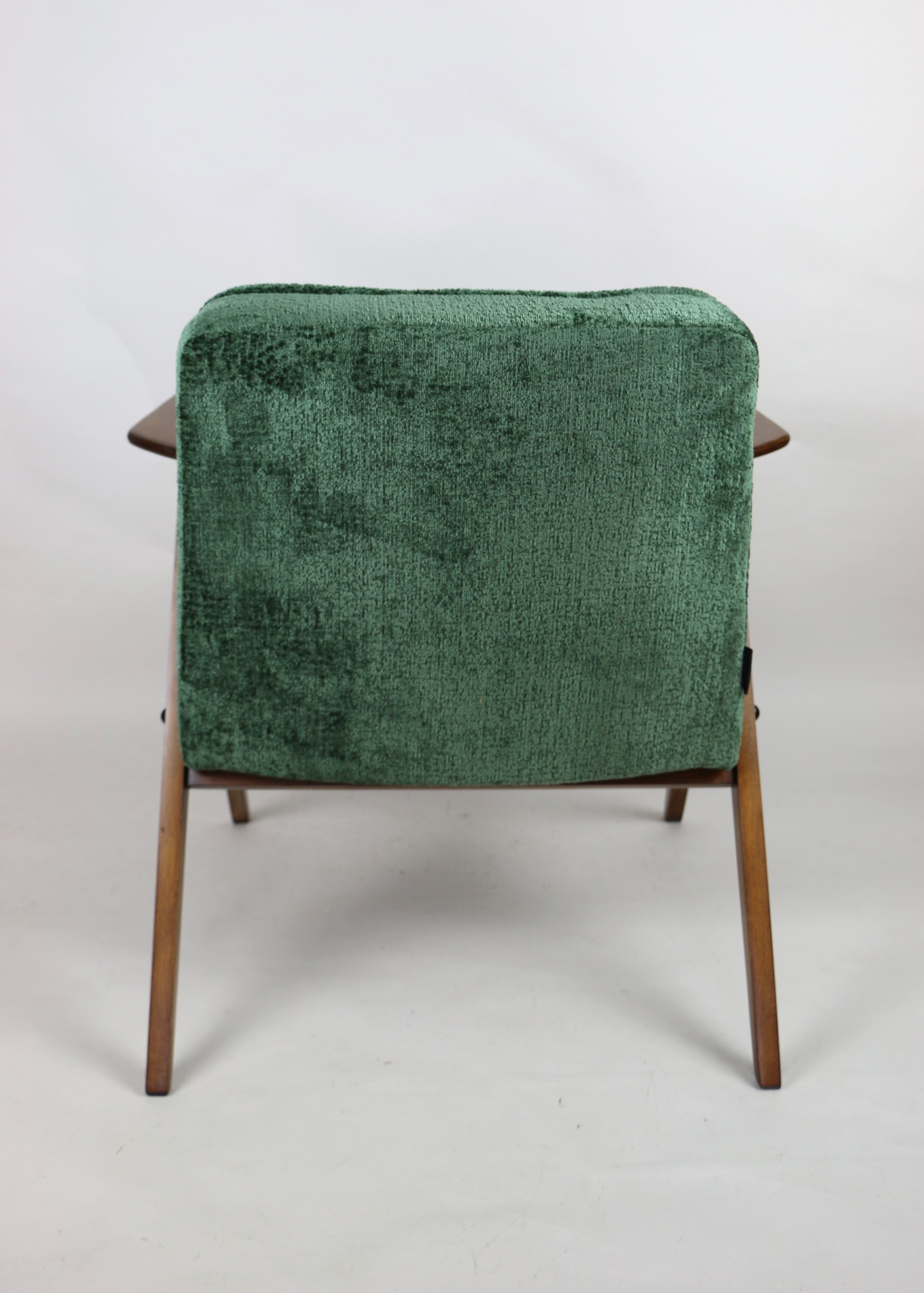 Green Bunny Armchair by Józef Chierowski, 1970s