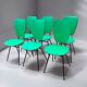 Suite de 4 chaises vintage