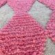 Handmade wool runner rug 400cm x 70cm