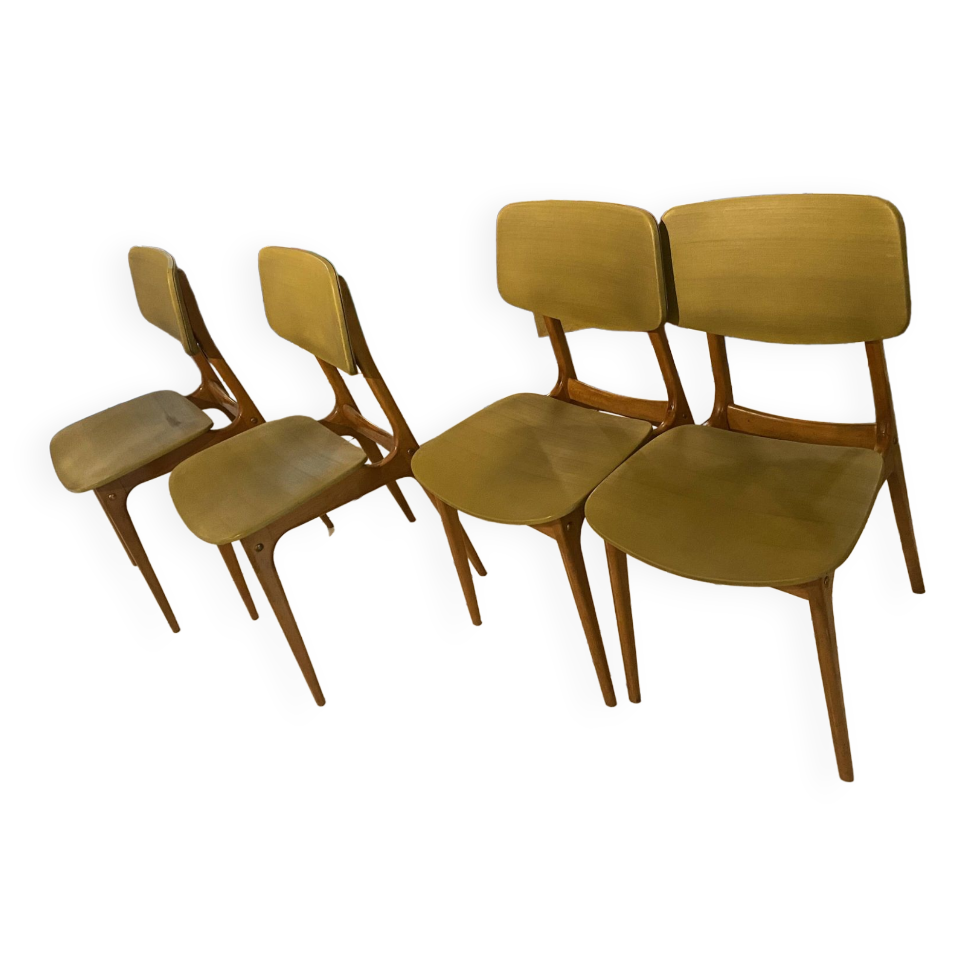 Set of 4 Scandinavian chairs