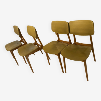 Lot de 4 chaises scandinaves