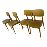 Set of 4 Scandinavian chairs