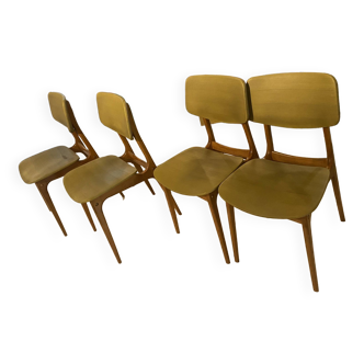 Set of 4 Scandinavian chairs