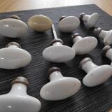 Poignées en porcelaine - Lot 6