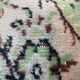Vintage turkish hand knotted cushion cover, 45 x 45 cm