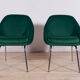 Armchairs chrome and fabric , 1960