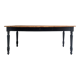 Large farmhouse table 180 cm feet turned - early twentieth