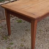 Oak farm table, 1930s/40s