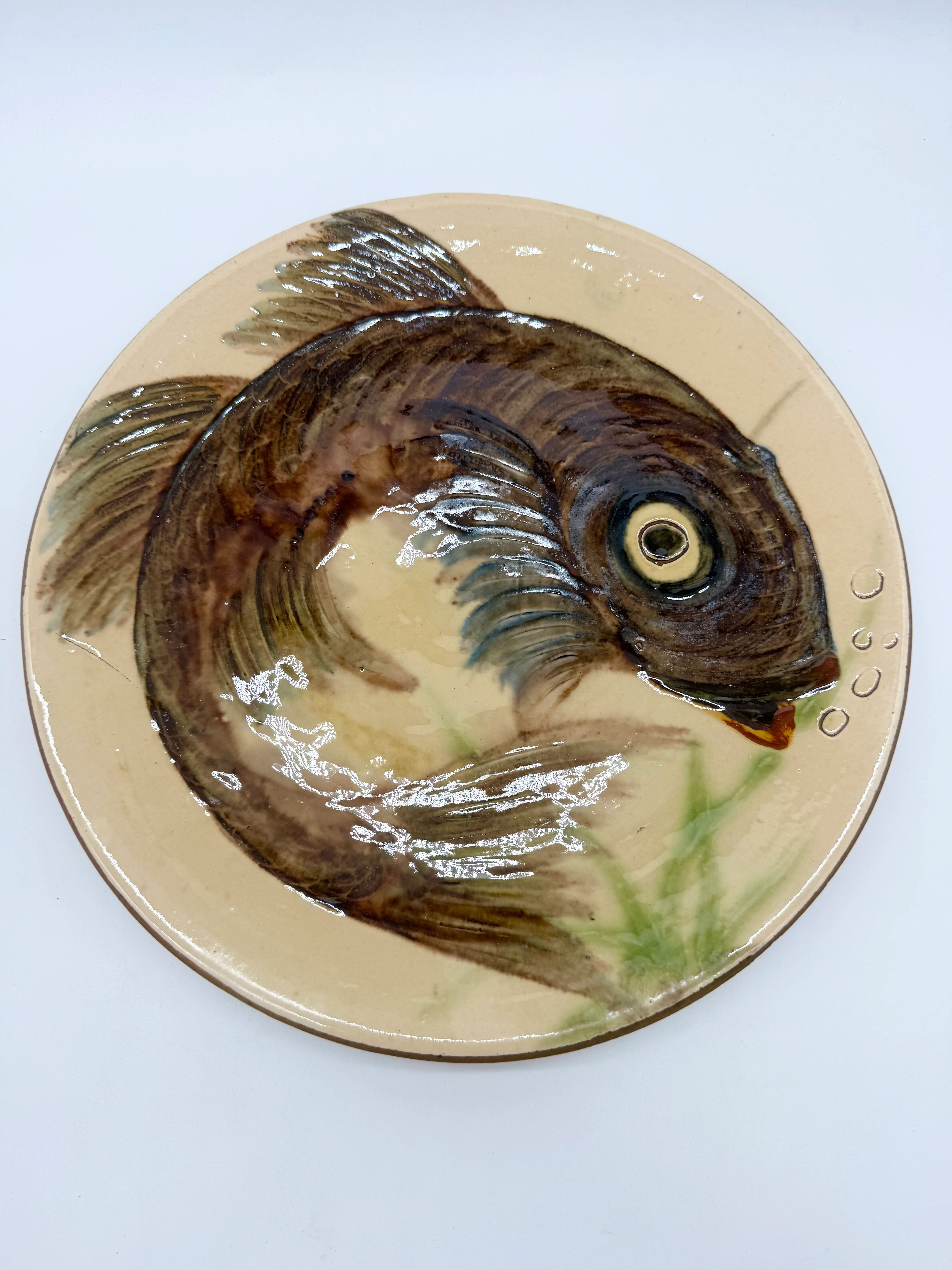 Wall plate "fish", Puigdemont, 1960s