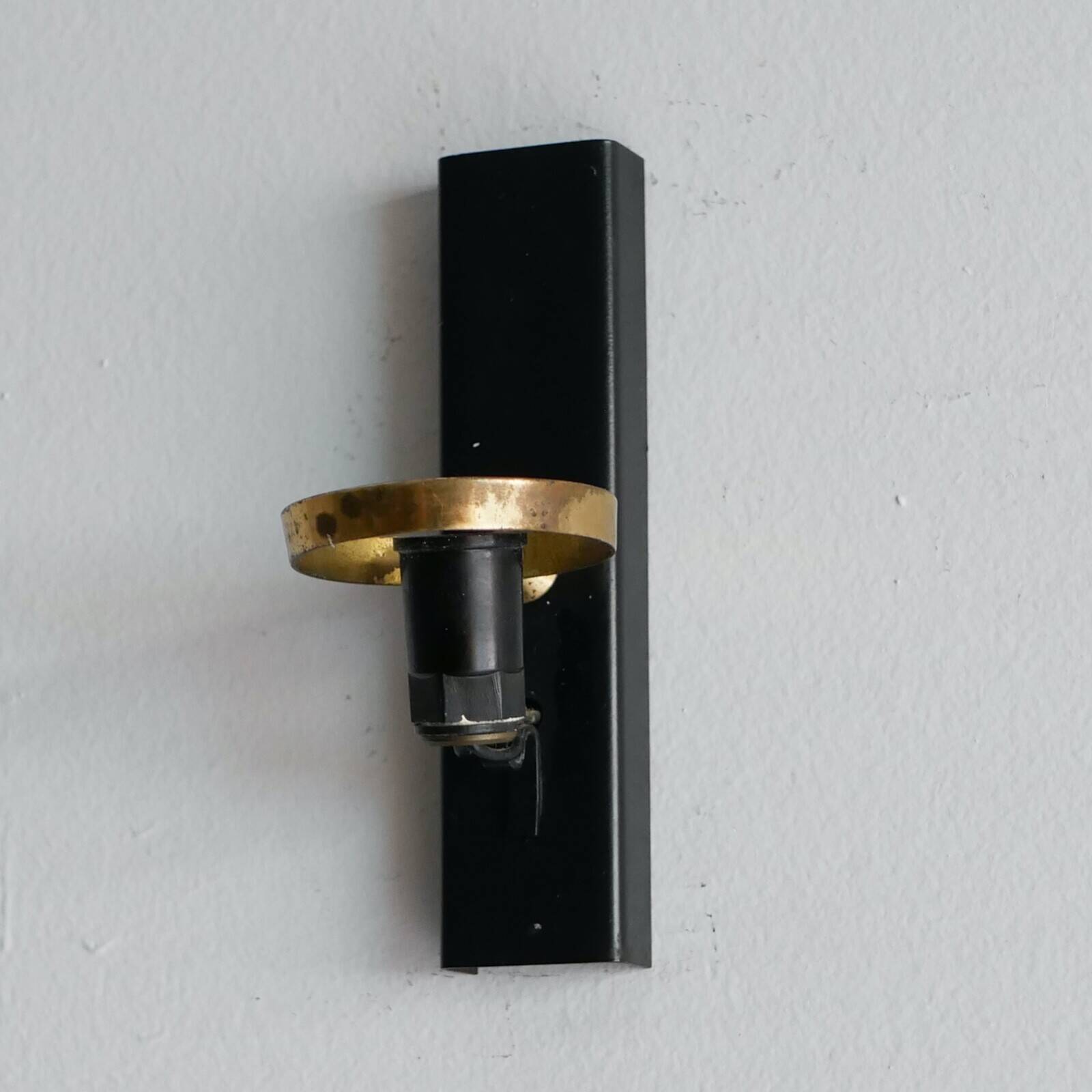 Appliques des années 50 - Plexiglas et laiton - Appliques murales - Stilnovo Arteluce Stilux