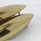 Fog & Mørup / Jo Hammerborg “Kastor” brass wall lamp / Mid-century Danish modern design / 1960s / 1970s