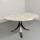 Table ronde en marbre T69 design Osvaldo Borsani pour Tecno an 70
