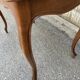 Louis XV style table, leather top