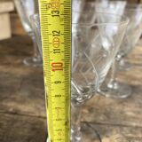 7 verres à pied