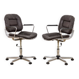 paire de fauteuils design - 1970