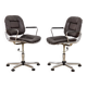 Paire de fauteuils design - Gastone Rinaldi des années 1970