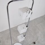 Vintage cubic murano glass floor lamp, 1970s