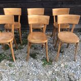 Set of 6 Baumann chairs