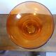 Space age 1970's orange vase