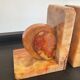 Pair of Art Deco marble bookends