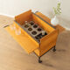 Bar cart from the 1960s