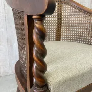 Chair with cane work