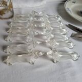 12 Dachshund knife holders in Plexiglass