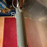 Articulated blue desk lamp