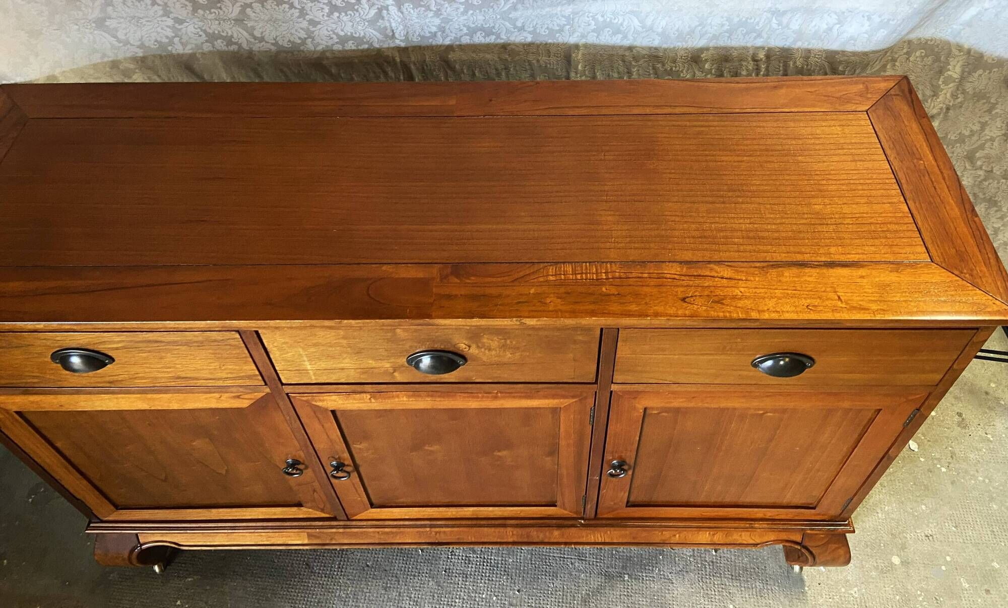 Buffet Very Sideboard Solid Wood English Style
