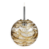 1960s 1970s Globe Hanging Lamp Pendant Lamp by Doria Leuchten Germany