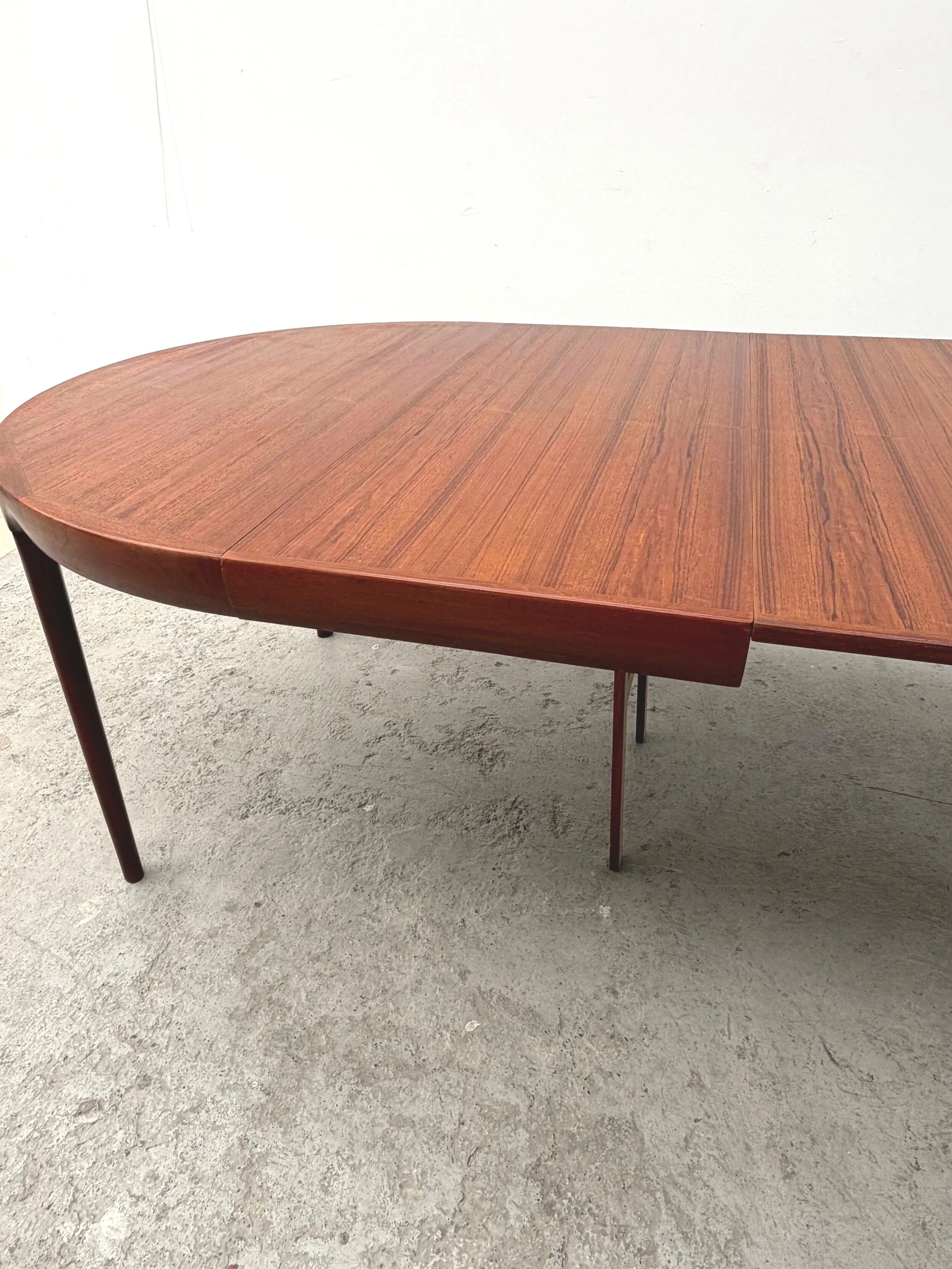 Dining table by Kofod Larsen for Faarup Mobelfabrik in teak, Denmark 1960.
