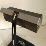 Art Deco metal lamp and vintage Bakelite 1930 - 32 cm