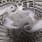 pewter trivet