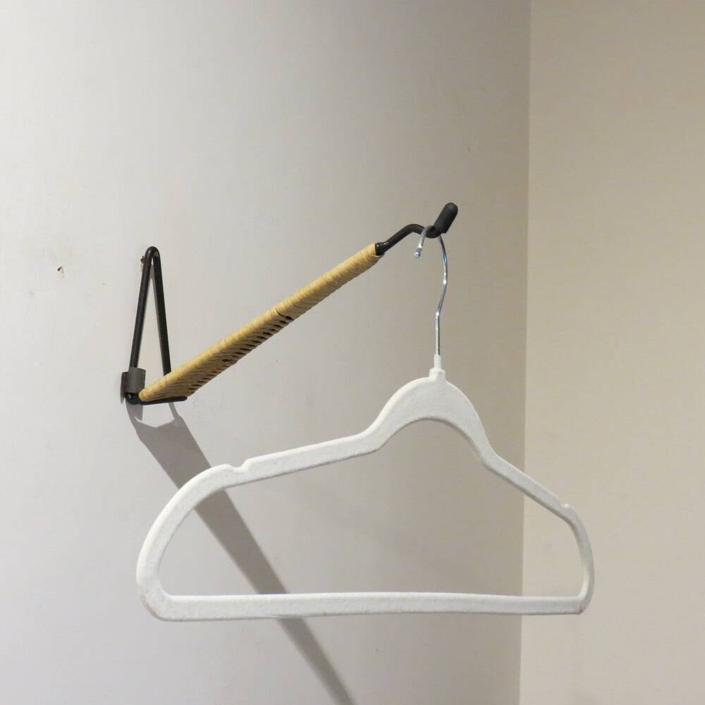 1960s Wall mounted Hanger Hook By Desmond Sawyer Rattan