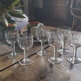 30's stemmed glasses