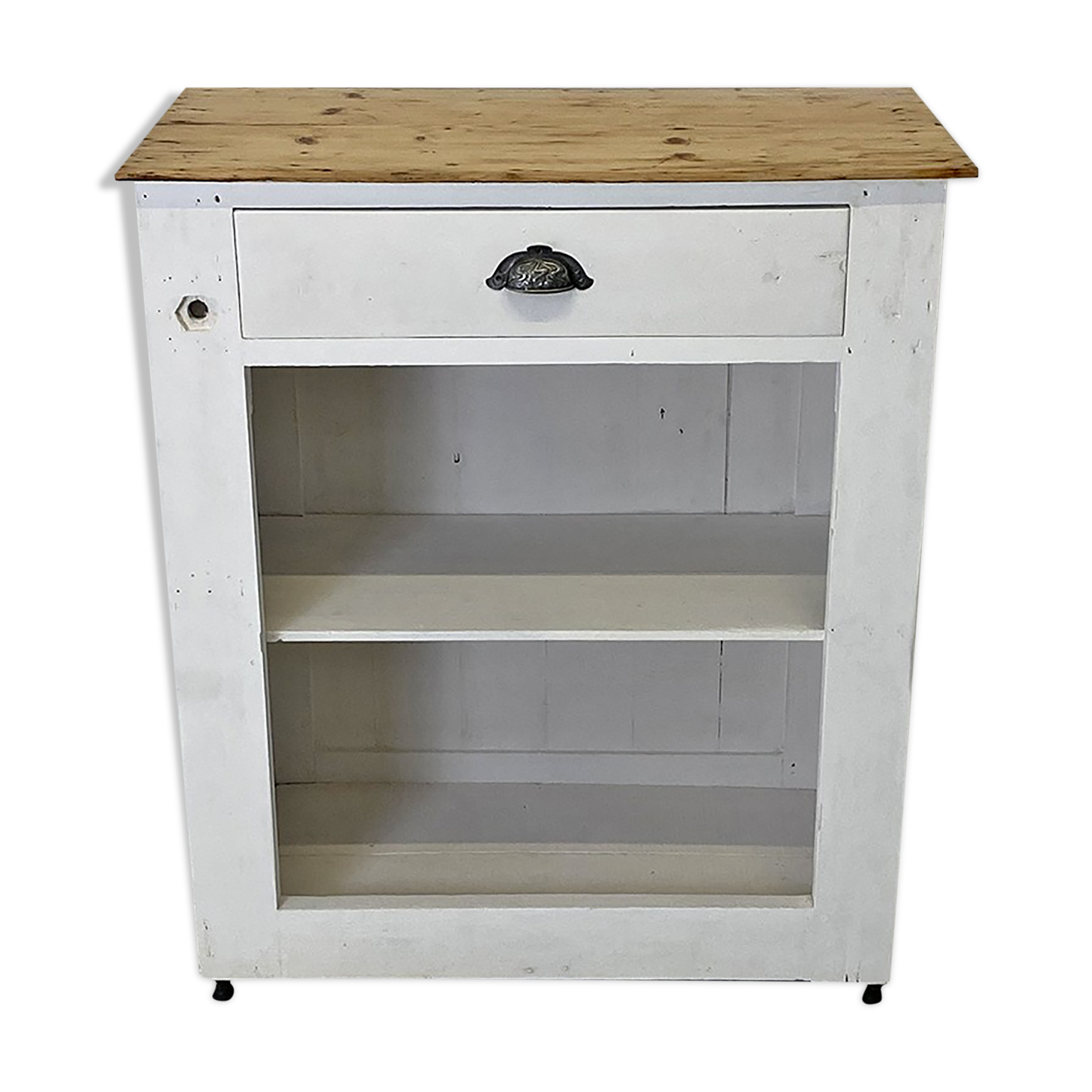 Vintage white buffet 50's