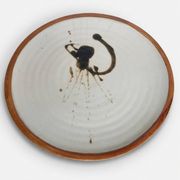 Grand plat de service rond Poterie de la Colombe