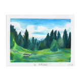 Original drawing "The Vercors"