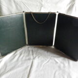 Vintage triptych mirror 65x27cm