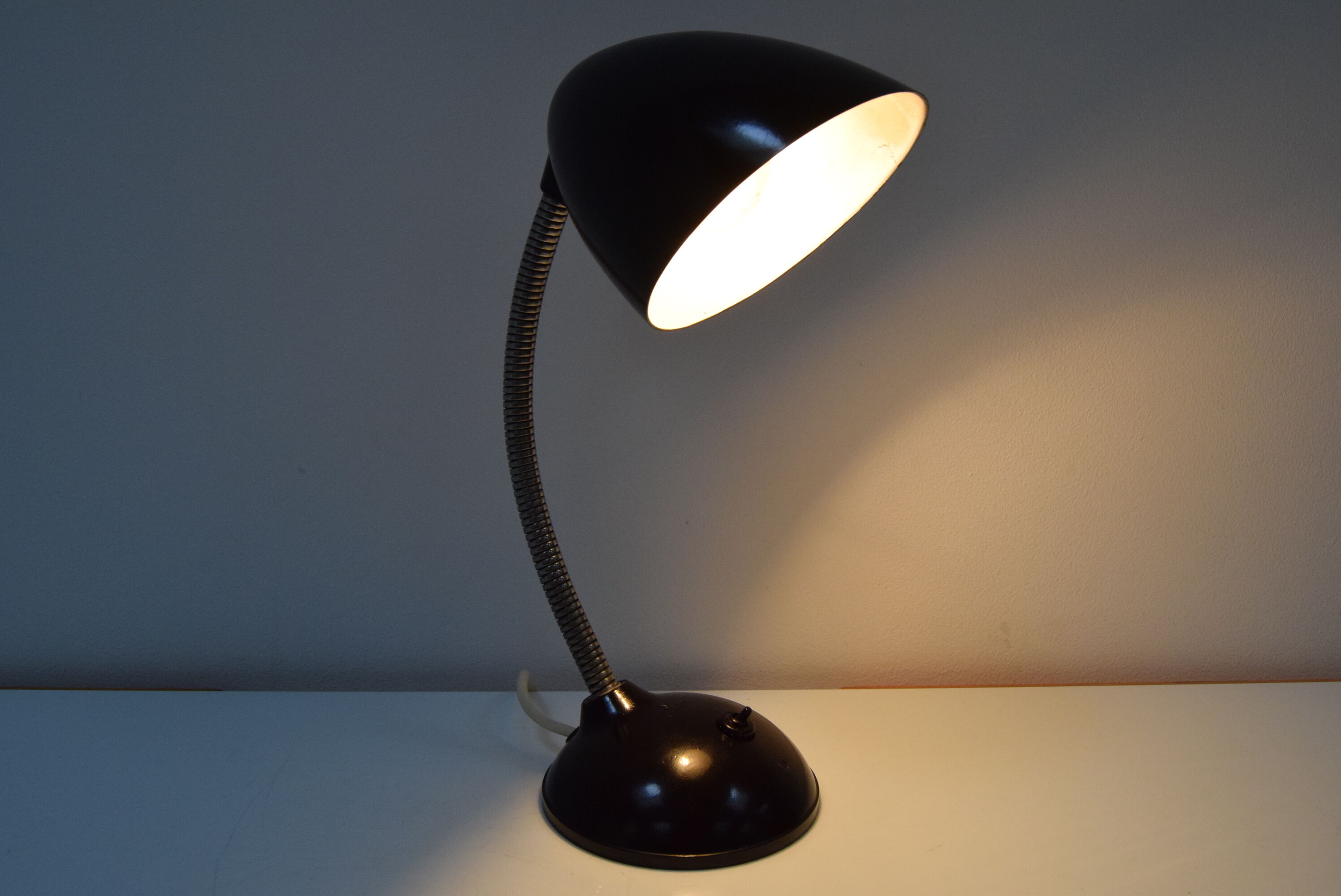 Vintage Adjustable Bakelite Table Lamp,1950's.