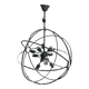 Sputnik signature metal chandelier