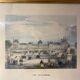 Gravure en couleur, Les Tuileries, Paris