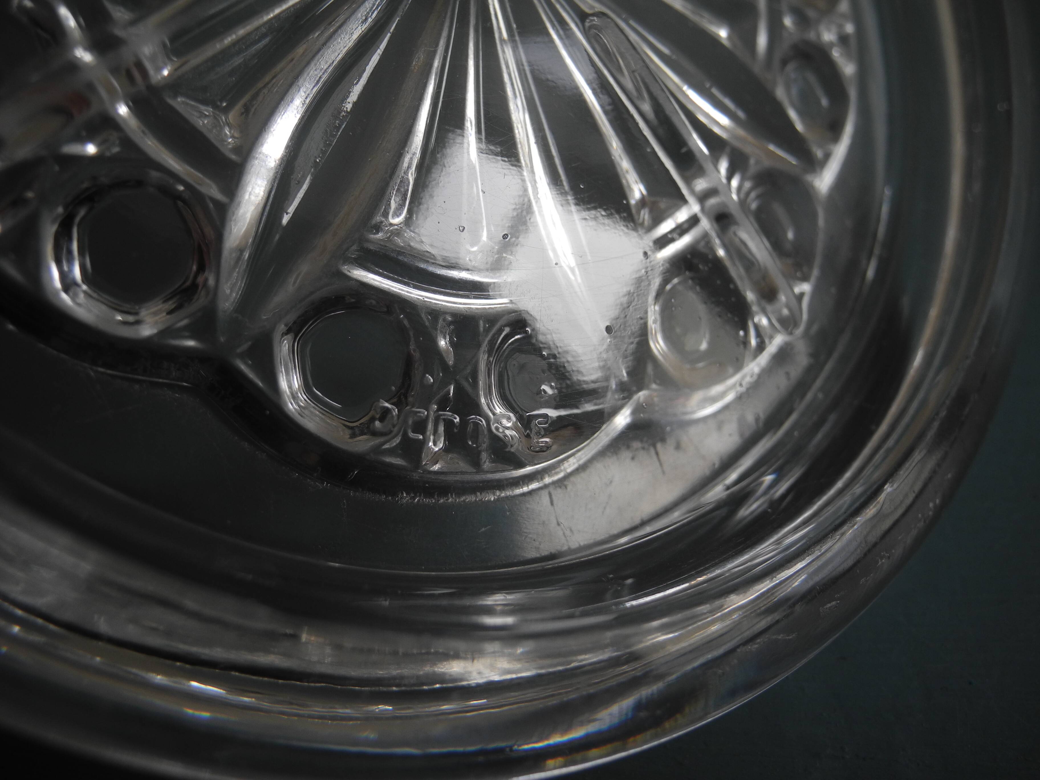 crystal bottle coaster Baccarat