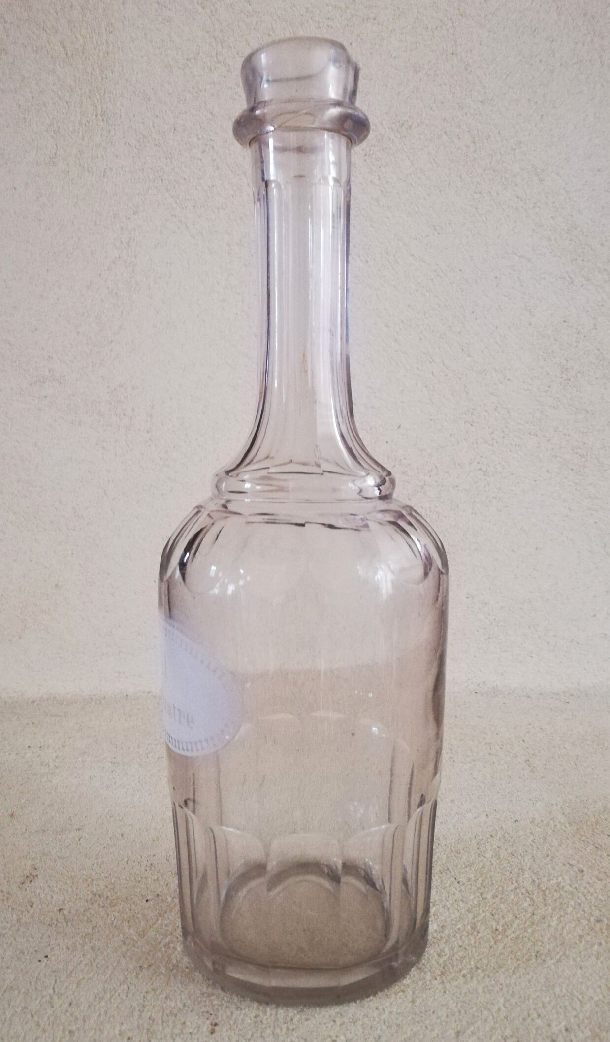 Crystal decanter early 20th century