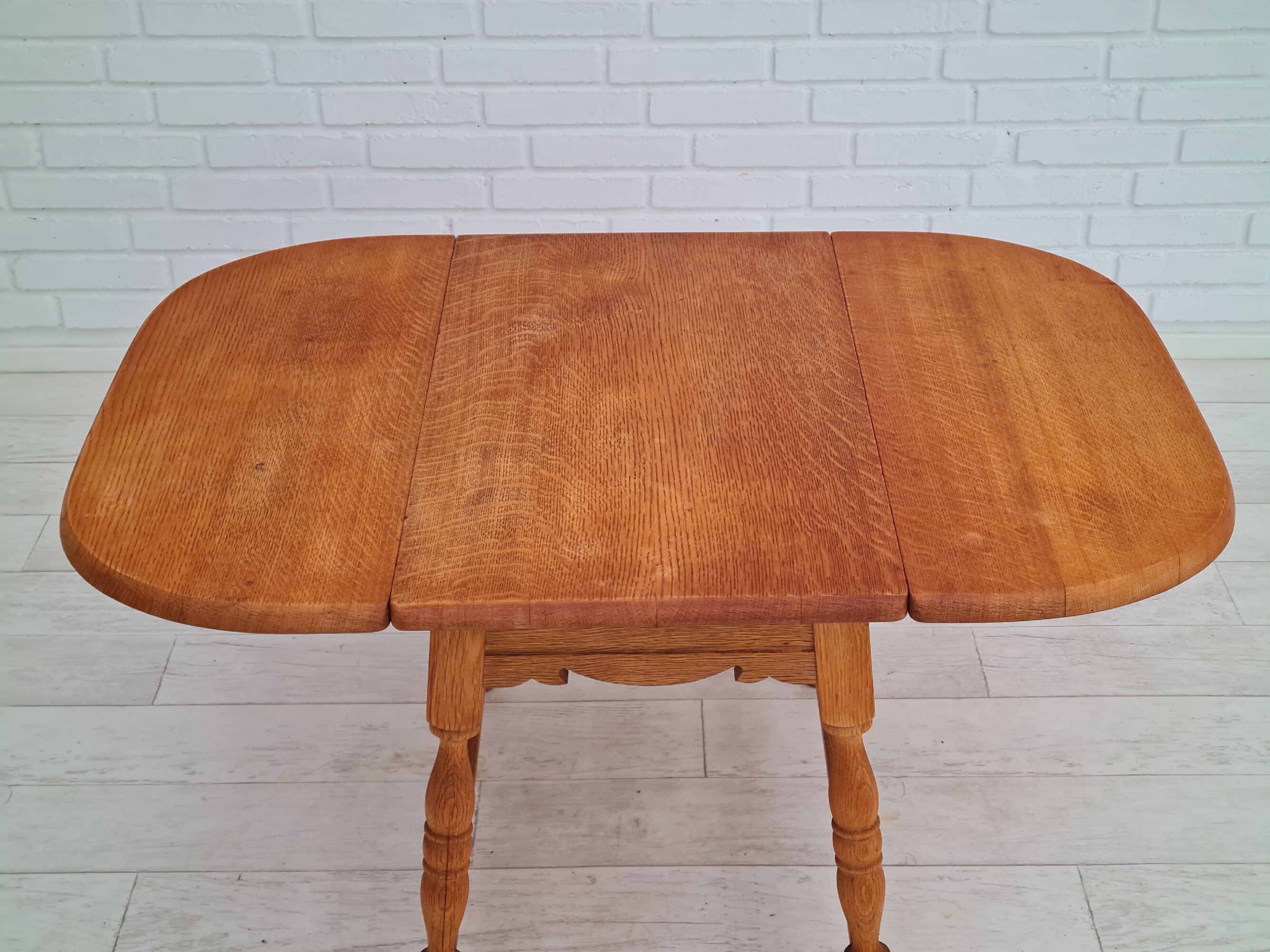 60s, coffee table, Danish design, Henning Kjærnulf style, oak, original very good condition