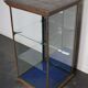 Mahogany showcase painted at the end of the nineteenth century