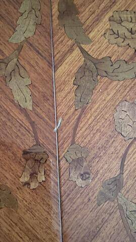 Louis XV rosewood dining table